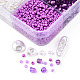 DIY 10 Style ABS & Acrylic Beads Jewelry Making Finding Kit(DIY-N0012-05F)-2