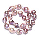 Natural Baroque Pearl Keshi Pearl Beads Strands(PEAR-S019-02D)-5