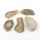 Dyed Mixed Shape Natural Agate Gemstone Big Pendants(G-R300-05)-1