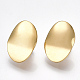 Brass Clip-on Earring Findings(X-KK-T038-246G)-1