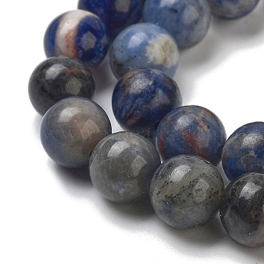 sodalites naturelles brins de perles(GSR8mmC013-1)-3