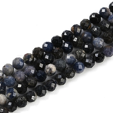 Natural Sapphire Beads Strands(G-P553-G07-02)-2