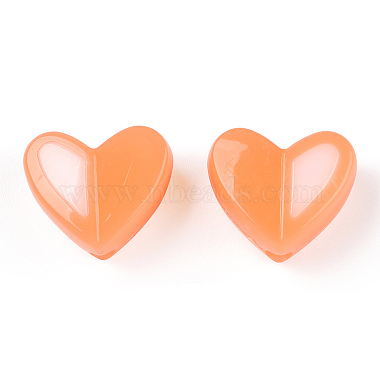 Two Tone Opaque Acrylic Beads(SACR-I005-05D-04)-2