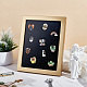 Wood & Plastic Rectangle Photo Frame Stand(DJEW-WH0072-13C-03)-5