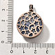 Natural Blue Spot Jasper Pendants(G-P560-01R-04)-3