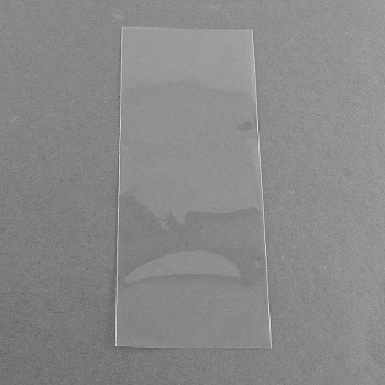 OPP Cellophane Bags, Rectangle, Clear, 15x6cm, Unilateral Thickness: 0.035mm