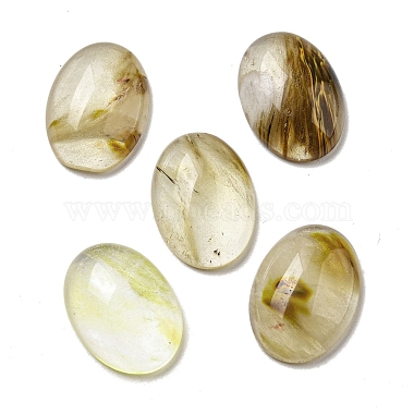 Oval Watermelon Stone Cabochons