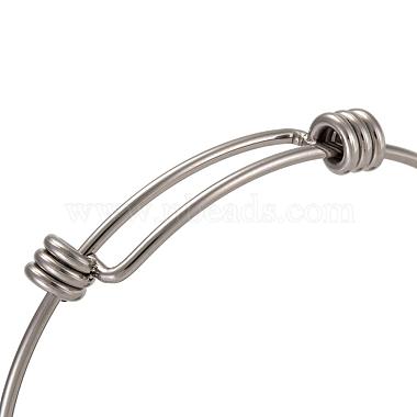 Adjustable 304 Stainless Steel Expandable Bangle Making(STAS-D071)-2