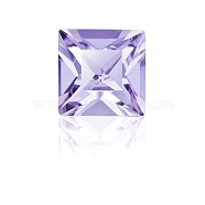 Preciosa&reg MAXIMA Crystal Fancy Stones, Czech Crystal, 435 23 615 Square, Dura Foiling, 20410 Tanzanite, 6x6mm(X-PRC-FA6-20410)