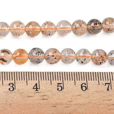 Str&auml;nge nat&uuml;rlicher Herkimer-Diamantperlen(G-Z115-C03-6mm)-6
