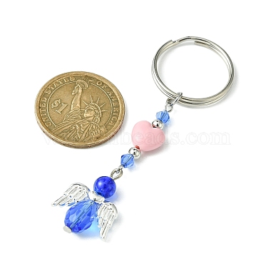 porte-clés pendentif en verre et acrylique(KEYC-JKC00642)-5