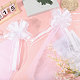 Polyester Pull Bows with Gauze Fabric(AJEW-WH0485-10)-5