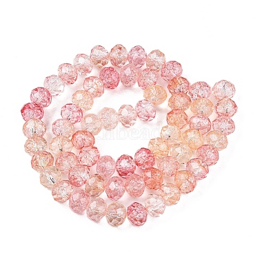 Transparent Glass Beads Strands(GLAA-T023-8mm-A06)-2