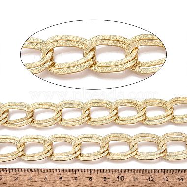 Aluminium Double Curb Chains(CHA-Q001-07G)-3