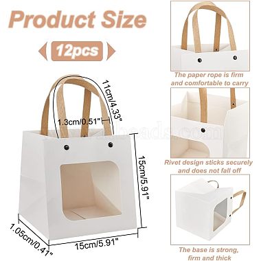 Craft Paper Handbags(CARB-WH0018-03B)-2