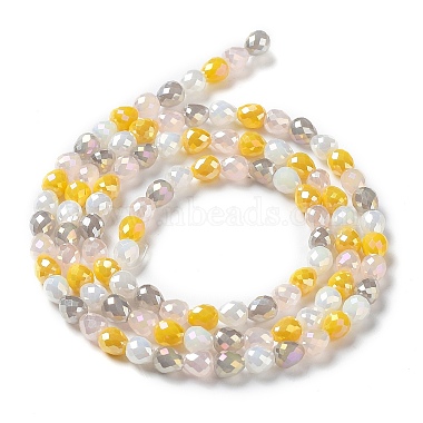 Electroplated Glass Beads Strands(GLAA-B013-01B)-3
