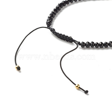 Infinity Braided Bead Bracelet for Girl Women(BJEW-JB06957-02)-5