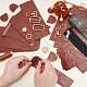 DIY Imitation Leather Women's Shoulder Bag Making Kit with Magnetic Closure & Fluffy Ball Charm(DIY-WH0570-01B)-3