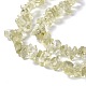 Natural Lemon Quartz Chip Beads Strands(G-G905-05)-4