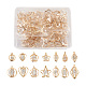 114 Pcs 19 Styles Alloy Pendants(FIND-TA0001-31LG)-8