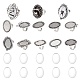 Sunnyclue набор для изготовления колец на палец с пустым куполом своими руками(DIY-SC0022-19)-1