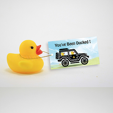 50Pcs Duck Theme Paper Card(AJEW-CN0001-94H)-6