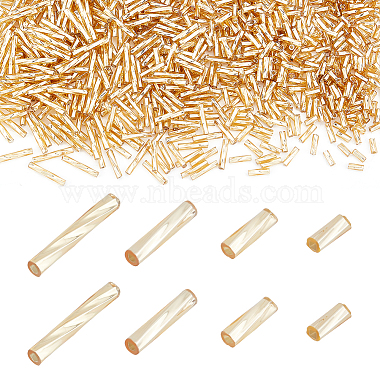 Gold Glass Beads