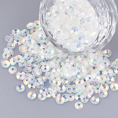 Clear AB Plastic Beads