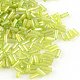 AB Color Plated Glass Bugle Beads(SEED-R011-164)-1
