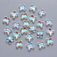 Transparent Spray Painted Glass Beads(GLAA-R211-06-D01)-1