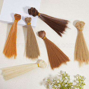 6 Bundles 6 Colors New Ladies Hair Accessories(OHAR-DC0001-07)-3