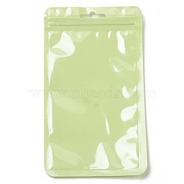 Light Green Rectangle Plastic Bags