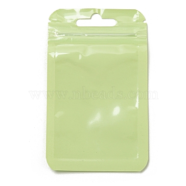 Light Green Rectangle Plastic Bags