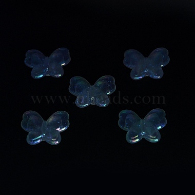 UV Plating Luminous Transparent Acrylic Beads(OACR-P010-11E)-4