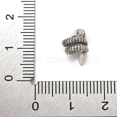 S925 Sterling Silver Cubic Zirconia Beads(STER-D300-15AS)-3