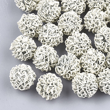 Spray Painted Eco-Friendly Iron Wire Beads(IFIN-T009-09)-2