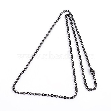 304 Stainless Steel Cable Chain Necklaces(X-STAS-F016-22A)-2