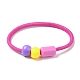 Colorful Nylon Elastic Hair Ties for Girls Kids(MRMJ-P017-01C)-2
