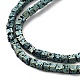 Electroplated Natural Lava Rock Beads Strands(G-Q1009-B01-02F)-3