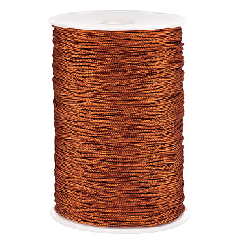 Elite 200 Yards Nylon Braided Threads, Chinese Knot Cord, Round, Peru, 1.5mm, about 200.00 Yards(182.88m)/Roll