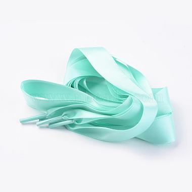 Pale Turquoise Polyester Shoelace