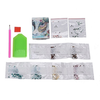 DIY Diamond Painting Stickers Kits For Plastic Mirror Making(DIY-F059-38)-2