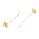 Brass Flower Head Pins(FIND-B009-04G)-2