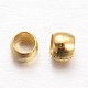 Rondelle Brass Crimp Beads(X-KK-L134-27G)-1