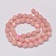Faceted Natural Pink Opal Beads Strands(G-K066-04-8mm)-2