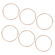 Round/Circular Ring Iron Purse Handles, for Bag Making, Purse Making, Handle Replacement, Golden, 11.15x0.5cm, Inner Diameter: 10.15cm(FIND-CA0001-12G)