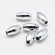 Plating Eco-Friendly Plastic Beads(X-KY-K002-03-8x4mm-S)-2