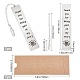 2Pcs 2 Style 201 Stainless Steel Bookmarks(AJEW-CP0004-80A)-2