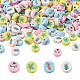 Fashewelry 400Pcs 4 Colors Handmade Polymer Clay Beads(CLAY-FW0001-02)-1