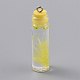 Transparent Glass Bottle Pendant Decorations(EGLA-B002-01A)-1